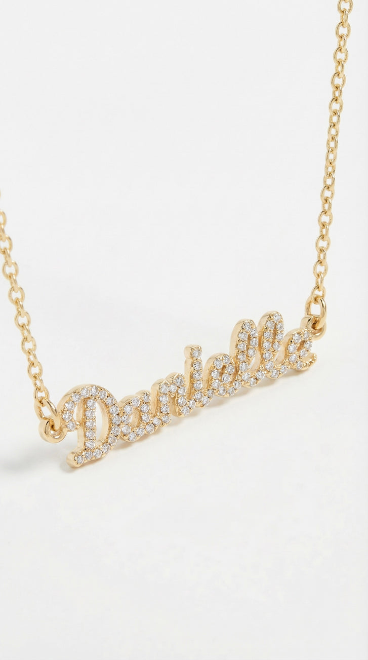 The Nameplate Necklace