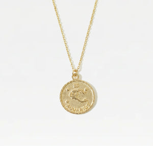 The Zodiac Medal Necklace