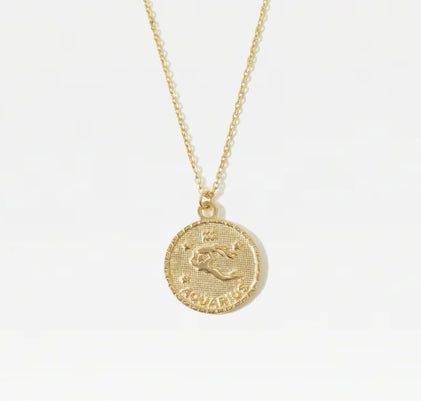 The Zodiac Medal Necklace
