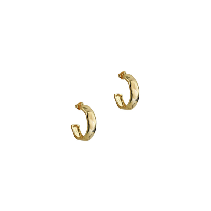 THE HAMMERED ESTELLE HOOPS