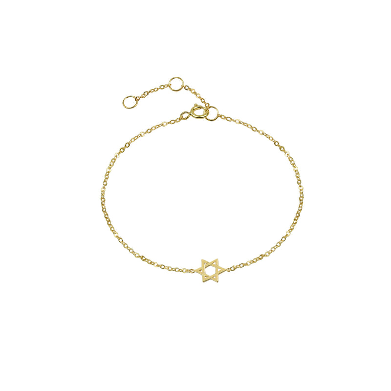 THE STAR OF DAVID LINK BRACELET (CHAPTER II BY GREG YÜNA X THE M JEWELERS)