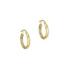 10k gold huggie earrings