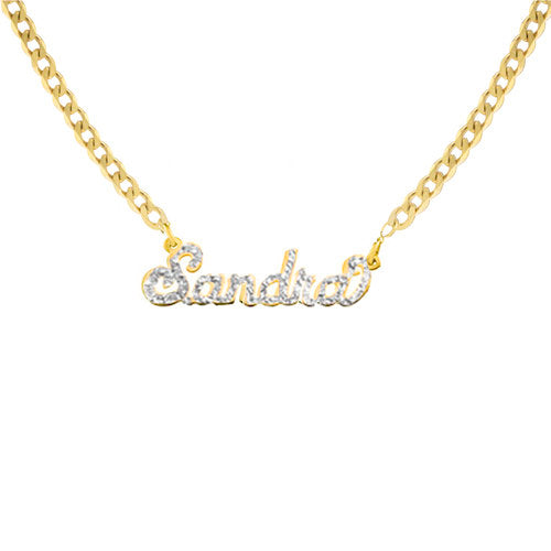 THE NAMEPLATE NECKLACE (CURB CHAIN)