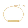 THE SINGLE INITIAL CUTOUT BRACELET