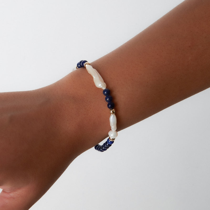lapis lazuli heavens sake bracelet