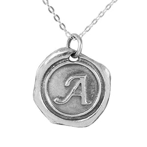 THE SEALED INITIAL NECKLACE