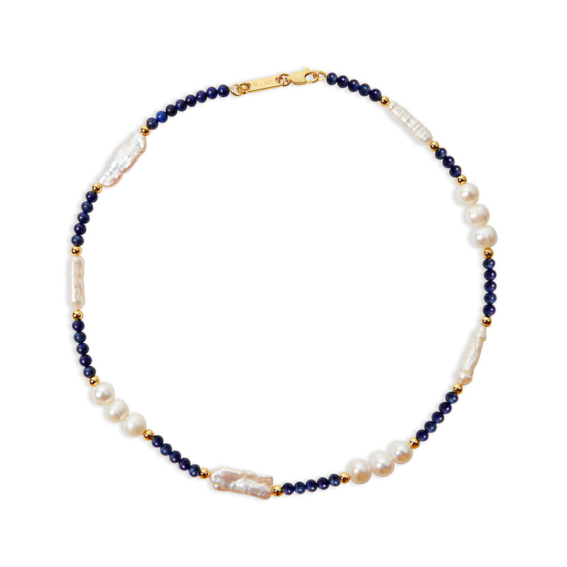 freshwater pearl beaded necklace