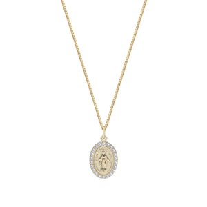 mary pendant necklace