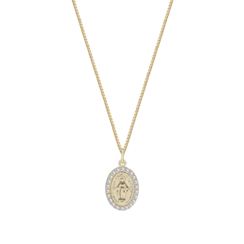 mary pendant necklace