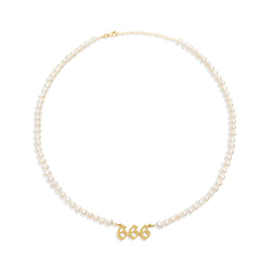 666 angel number necklace