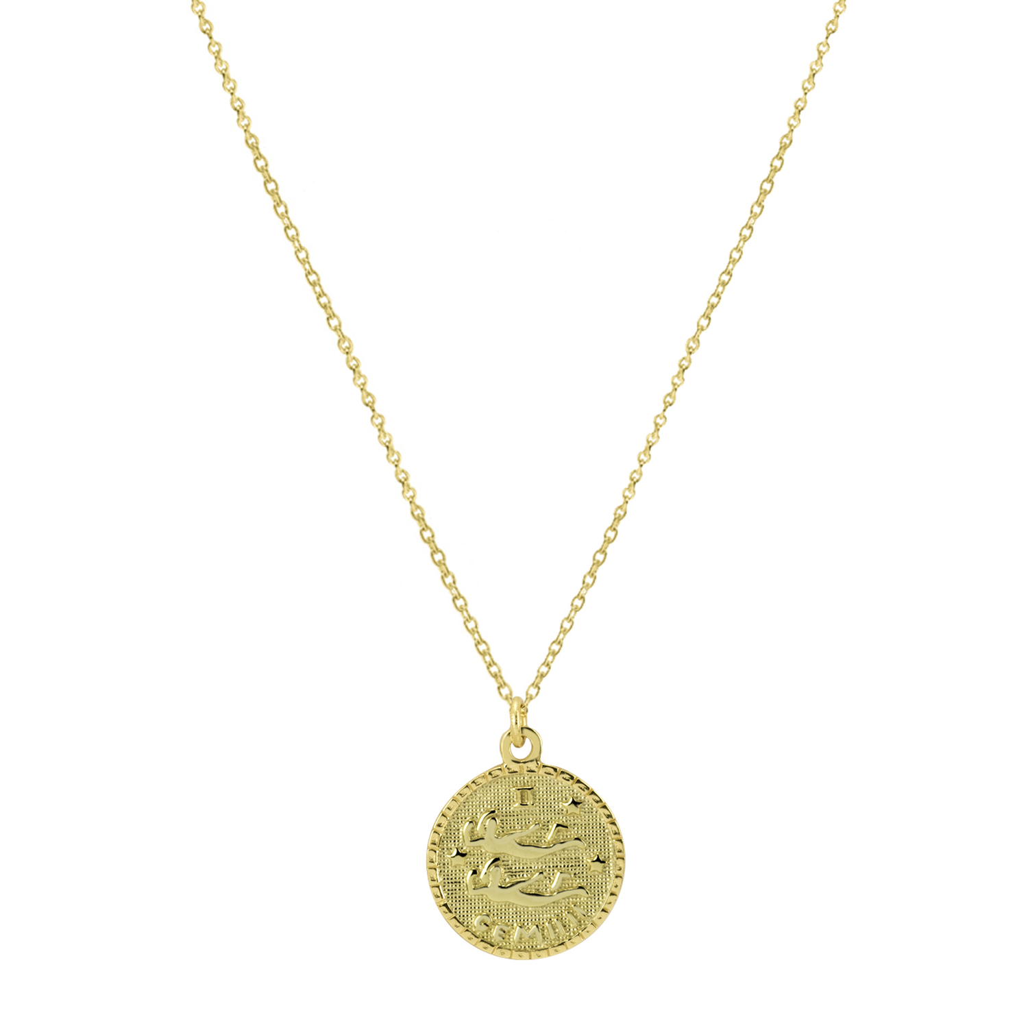 Zodiac Sign Medal Necklae - The M Jewelers