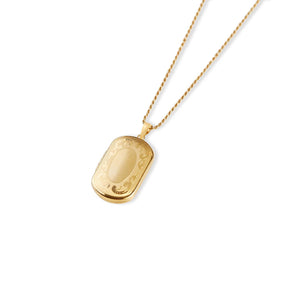 THE SENTIR PHOTO LOCKET NECKLACE (WUZG00D X THE M JEWELERS)