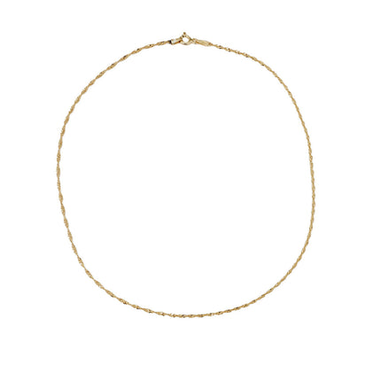 Women's The Barb Wire Choker Necklace (Danielle Guizio x The M Jewelers) in Gold Size 15