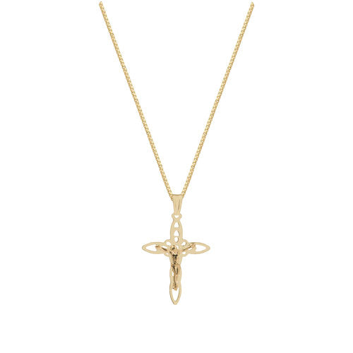 ornate cross necklace