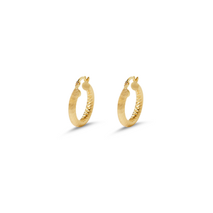 18kt gold filled small hoop earrings
