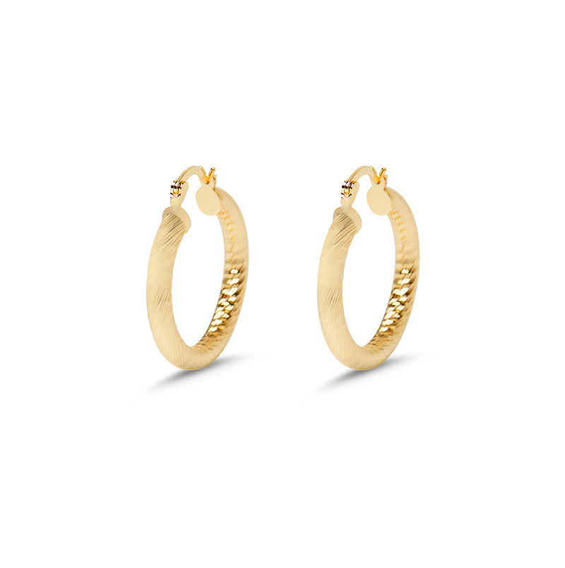 THE MIA HOOP EARRINGS (MEDIUM)