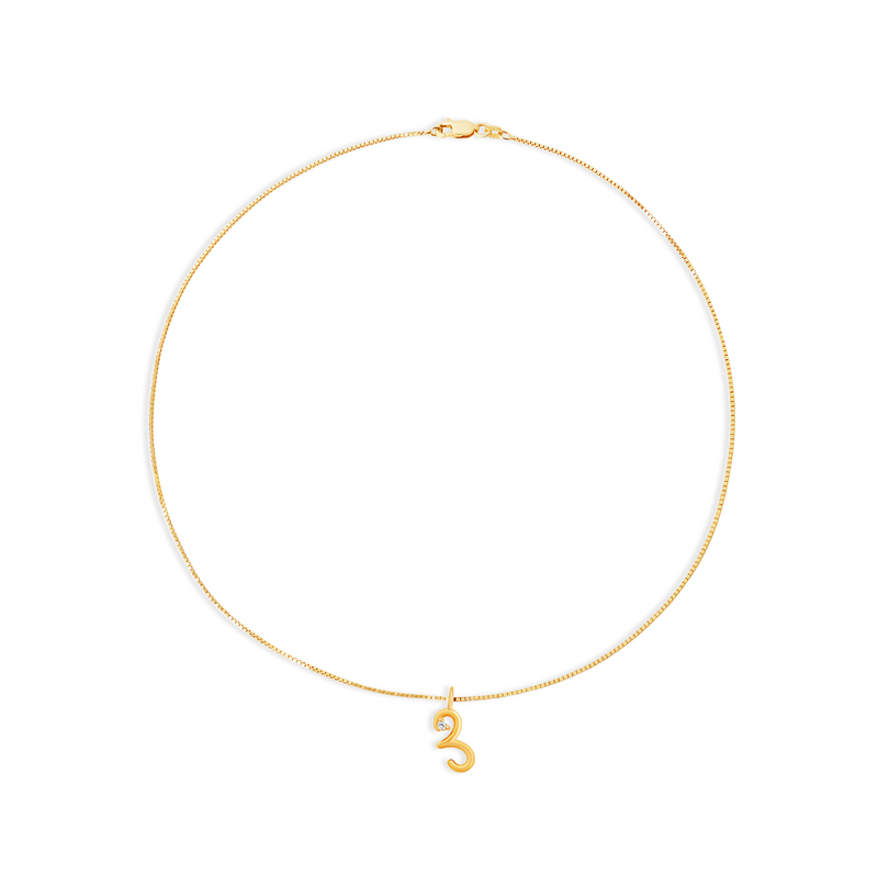 aries zodiac sign pendant necklace