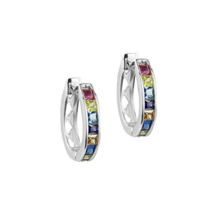 THE RAINBOW CHANNEL SET HOOPS