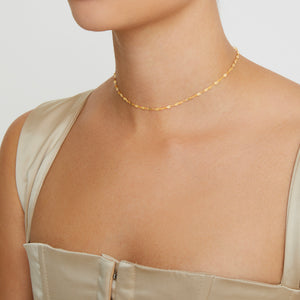 gold turchi choker necklace