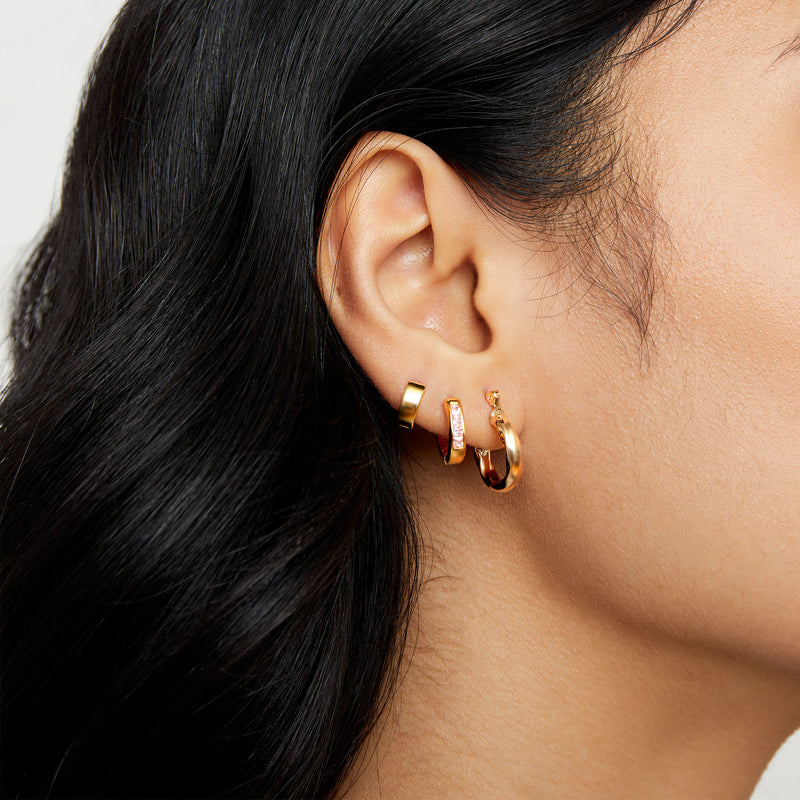 Tiny Endless Hoops- Small Gold Filled Hoop Earrings