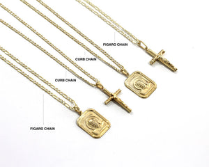 crucifix necklace chain guide