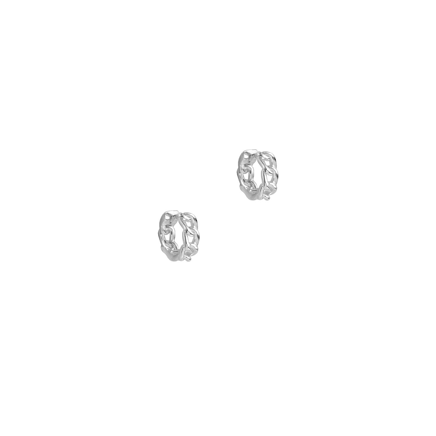 Link Hoop Earrings - The M Jewelers