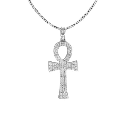 ankh cross necklace