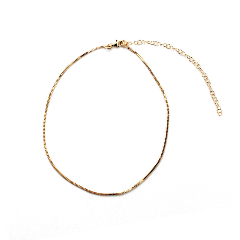 gold sweet nothing choker necklace