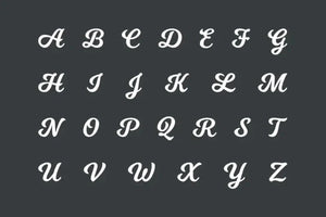 THE CUTOUT SCRIPT HEART PENDANT NECKLACE - The M Jewelers