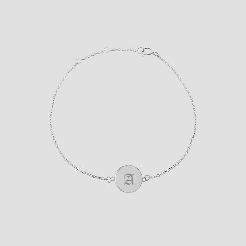 THE OLD ENGLISH INITIAL BRACELET - The M Jewelers