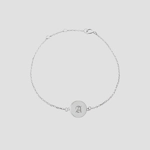 THE OLD ENGLISH INITIAL BRACELET - The M Jewelers
