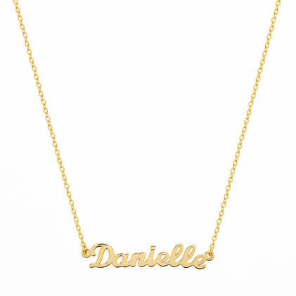 THE NAMEPLATE NECKLACE - The M Jewelers