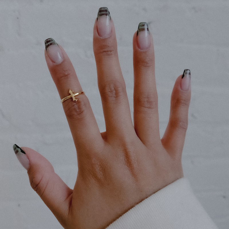 THE GOTHIC LETTER RING - The M Jewelers