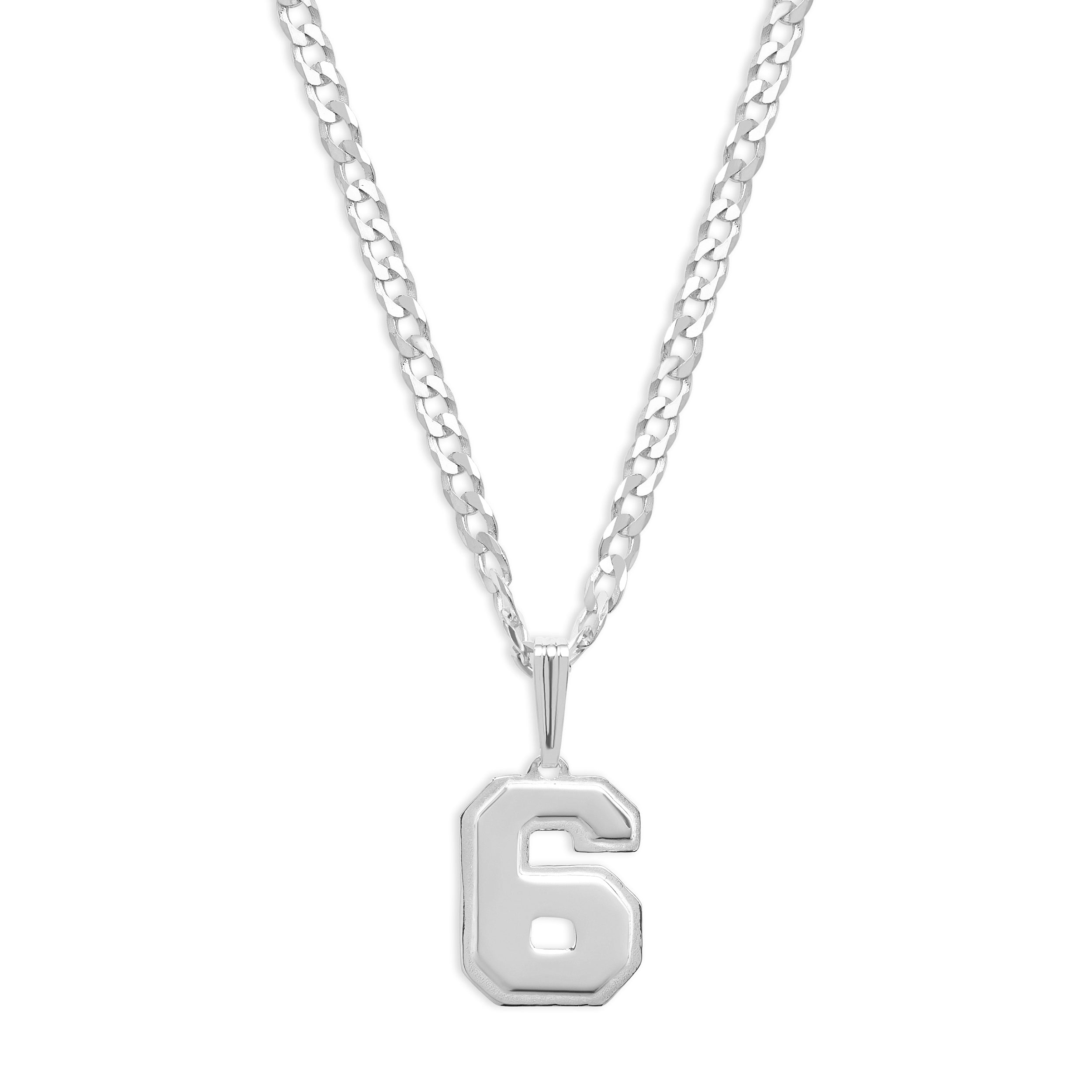 Custom Basketball Number Necklace – The Miami Look